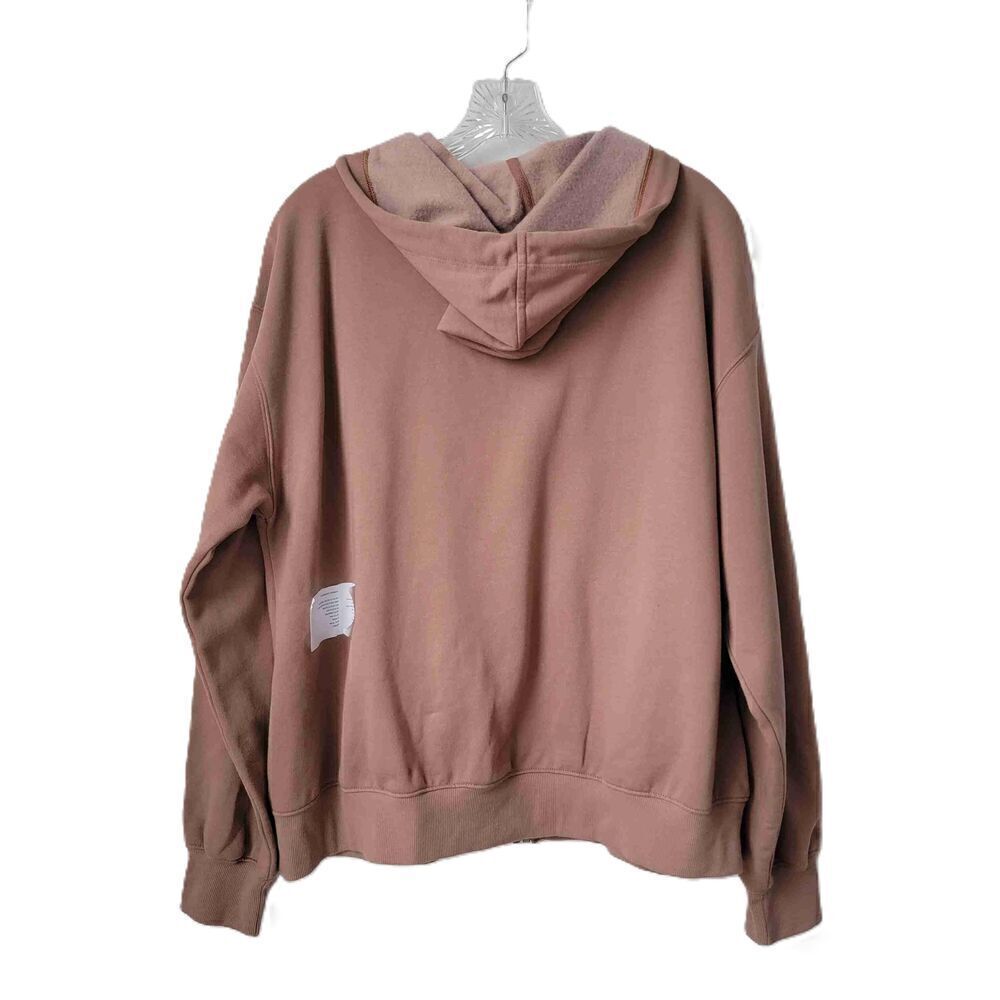 NEW Old Navy Gorpcore Logo Zip Hoodie Front Pockets Drawstrings Unisex Raglan XL - Picture 8 of 9